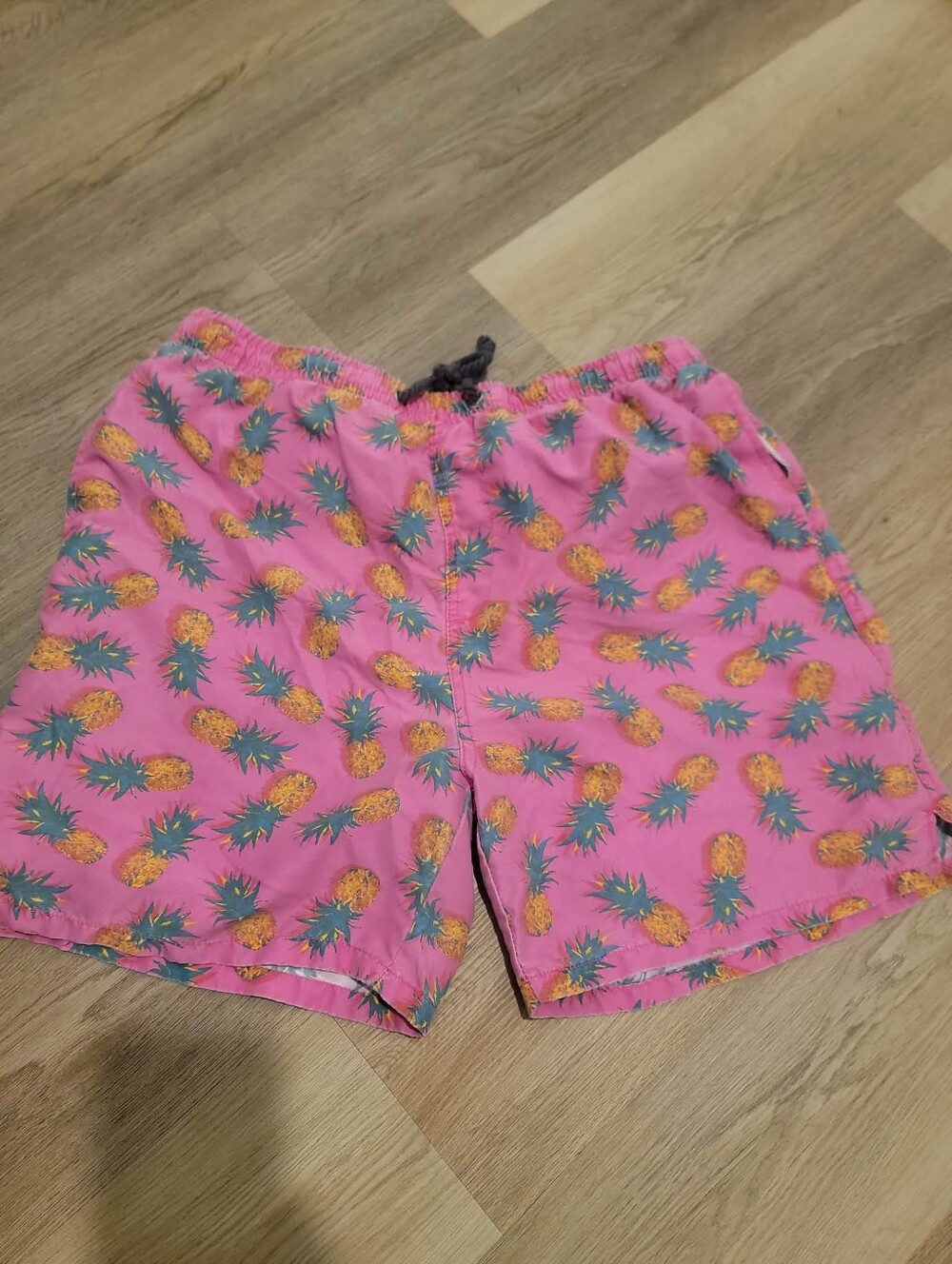 INGEAR Size XL Pink w/ Pinapple Print. I Cut Mesh Out To Wear as Shorts